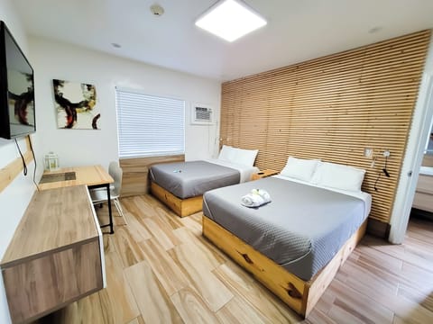 Premium Double Room, 2 Double Beds | Free WiFi, wheelchair access