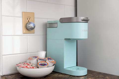 “Today’s good mood is sponsored by coffee.”