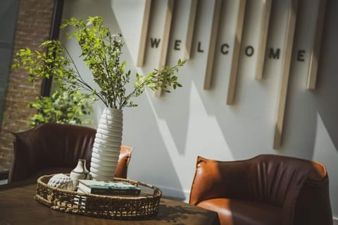 Beautiful welcome nook to settle in and enjoy your stay 🌿