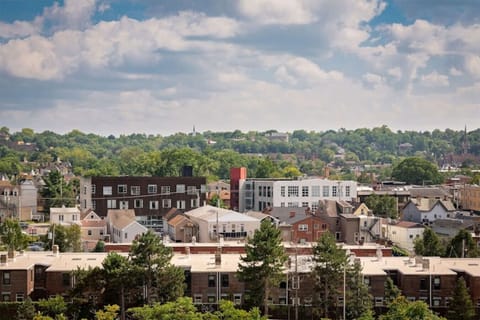 Rooftop views of Pittsburgh.