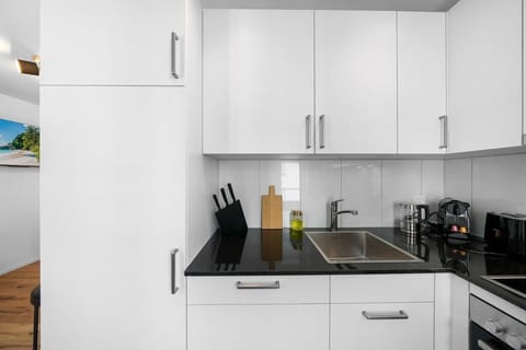 Voll ausgestattete Küche