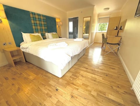 Junior Room, Mobility Accessible | In-room safe, desk, laptop workspace, iron/ironing board