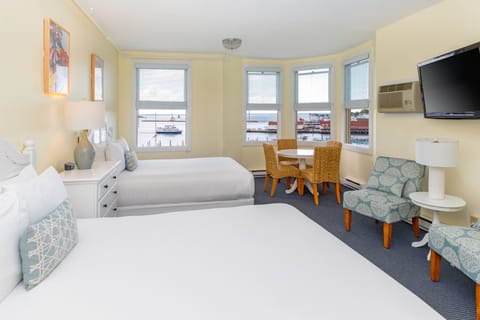 Premium Room, 2 Queen Beds, Harbor View | 1 bedroom, blackout drapes, iron/ironing board, free WiFi