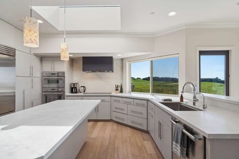 Kitchen fully stocked with everything you need to entertain.
