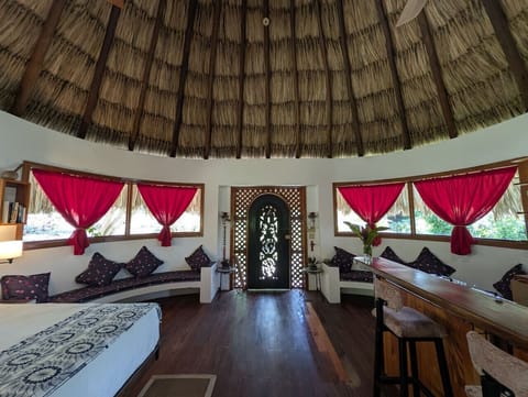 Palapa interior