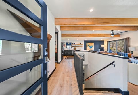 Step inside to a warm and inviting space where comfort and contemporary style blend seamlessly for an unforgettable stay.