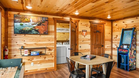 Laundry room found within the game room