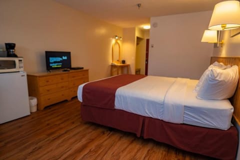 Room, 1 Queen Bed, Non Smoking | Desk, iron/ironing board, free WiFi, bed sheets