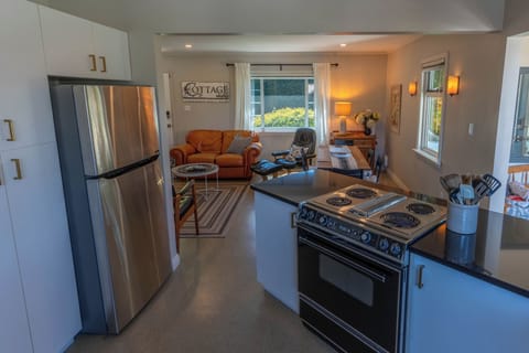 Spacious open concept kitchen perfect for family gatherings.