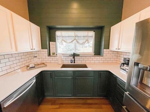 Open and modern kitchen