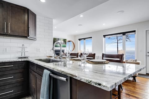 Light-filled kitchen with a modern farmhouse touch.