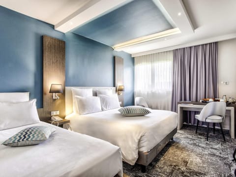 Classic Triple Room, Multiple Beds | In-room safe, desk, blackout drapes, iron/ironing board