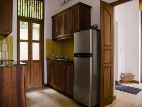 Family Suite, 1 Bedroom, Kitchen, Garden View | Private kitchen | Fridge, coffee/tea maker