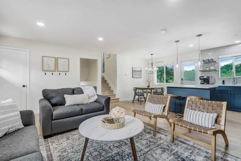 Our roomy living space. Perfect for gatherings!