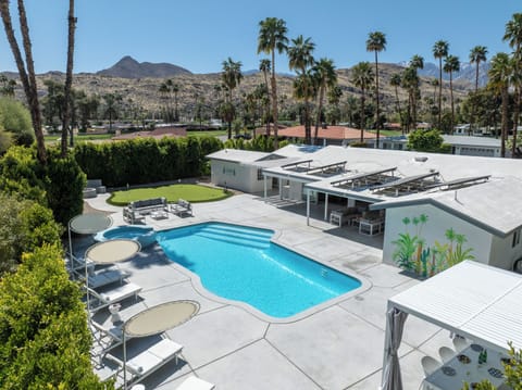 What an amazing view and gorgeous pool yard