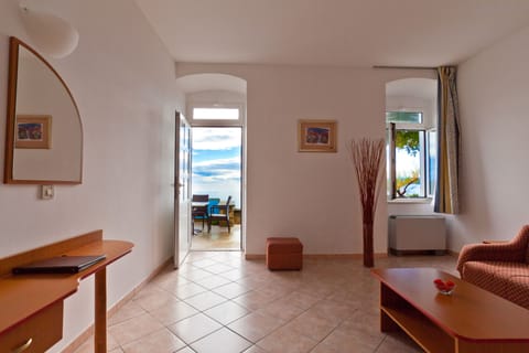 Suite, Terrace, Sea View | Living area | Flat-screen TV