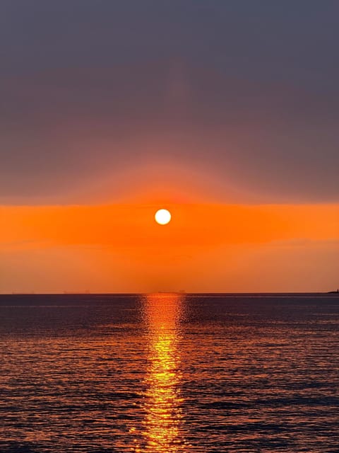 On the beach, beach shuttle, sun loungers, beach umbrellas