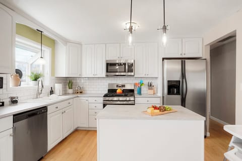 Ample storage for the kitchen