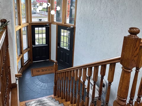 Interior entrance