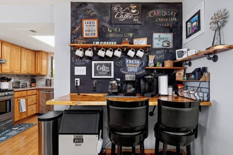 Start your mornings off right a the coffee bar!