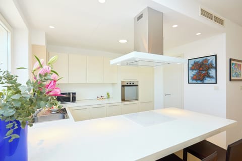 Apartment (3 Bedrooms) | Private kitchen | Fridge, oven, stovetop, dishwasher