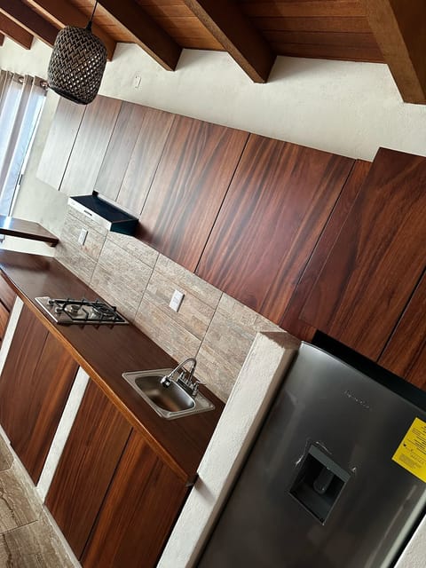 Comfort Apartment, Beach View | Private kitchen