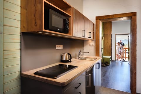 Apartment (Dependance) | Private kitchen | Fridge, microwave