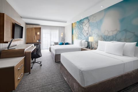 Superior Room, 2 Queen Beds, Balcony | Pillowtop beds, in-room safe, desk, laptop workspace