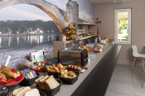 Daily buffet breakfast (EUR 14.50 per person)