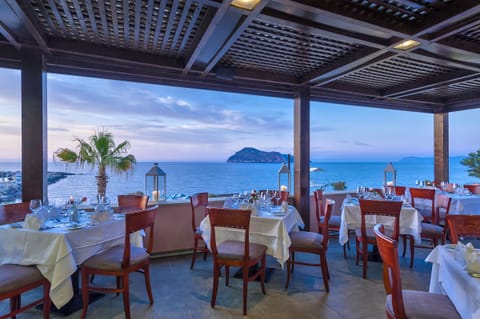 3 restaurants, lunch served