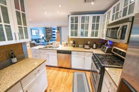 Indoors, Floor, Flooring, Kitchen, Appliance