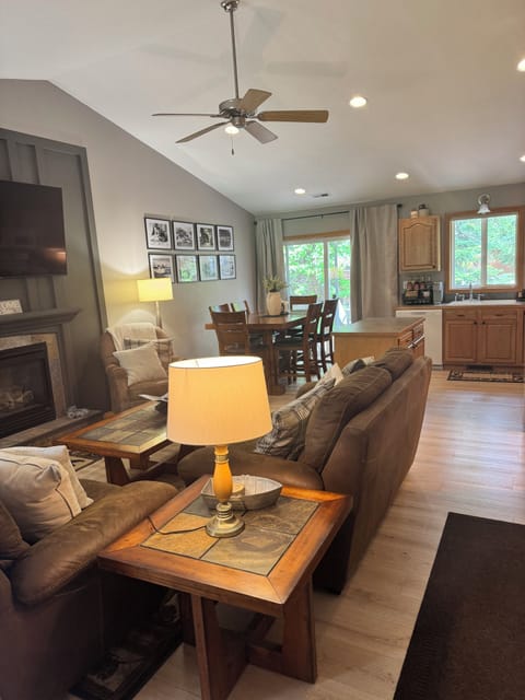 View when walking in from front door.