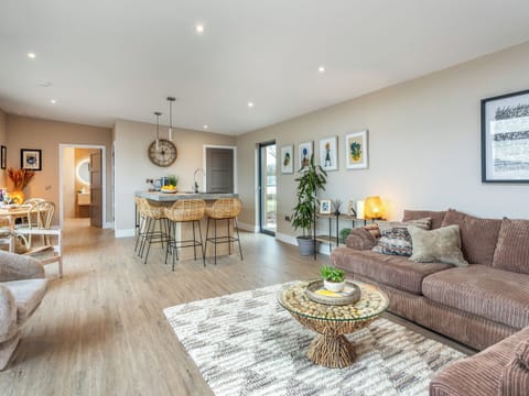 Open plan living space | Hayloft - Rachel’s Farm, Buchlyvie