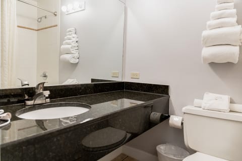 Studio (Loft) | Bathroom | Eco-friendly toiletries, hair dryer, towels