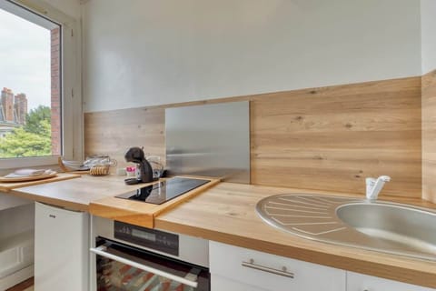 Cuisine aménagée et équipée