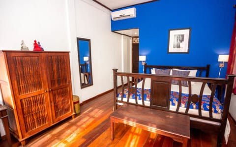 Standard Double Room, River View | Minibar, in-room safe, desk, free WiFi