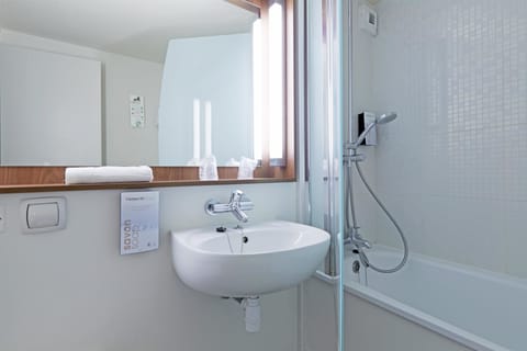 Next Generation, Room, 1 Double Bed | Bathroom | Eco-friendly toiletries, hair dryer, towels