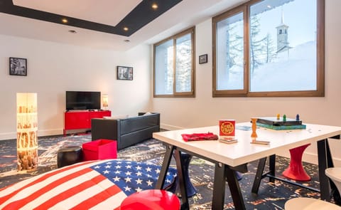 If the kids have had enough of the pool, take them to the play area.