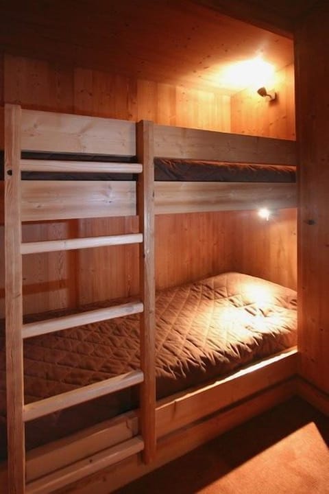 There’s lots of room for the kids in the bunk bed!