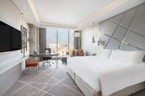 Premium Room, 1 King Bed | 1 bedroom, Frette Italian sheets, premium bedding, down comforters