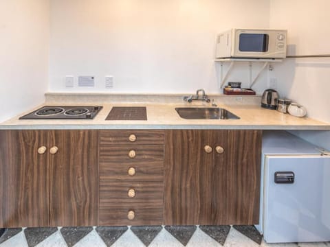 Standard Family Unit | Private kitchenette | Fridge, microwave, electric kettle, toaster