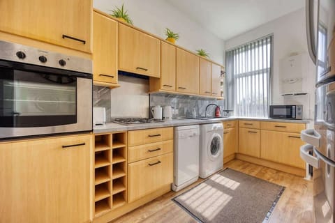 Spacious kitchen with everything you need to cook, dine, and entertain