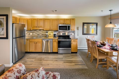 2 Bedroom East Suite | Private kitchen | Microwave