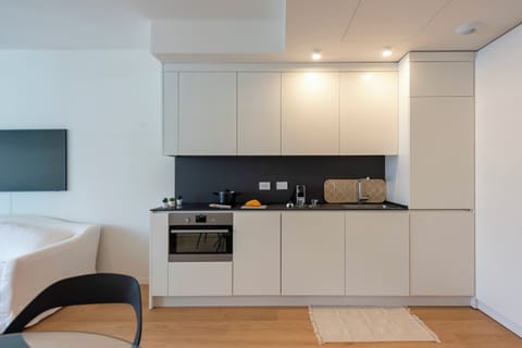 Kitchen and dining area