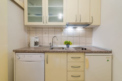 Apartment, 1 Bedroom, Terrace (4) | Private kitchenette | Fridge, stovetop, coffee/tea maker, electric kettle