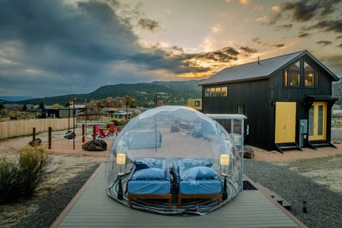 Experience our Sky Dome Bedroom under the stars