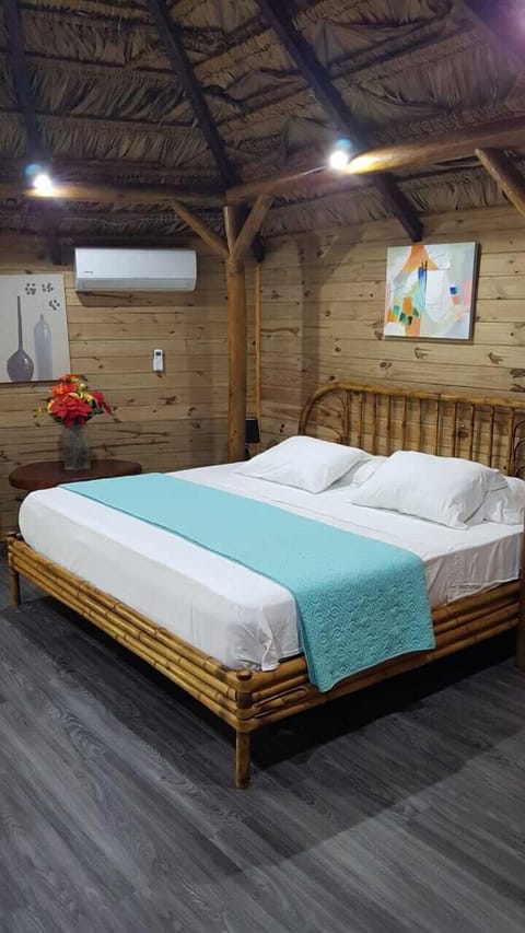 Honeymoon Bungalow | Premium bedding, in-room safe, individually furnished, desk