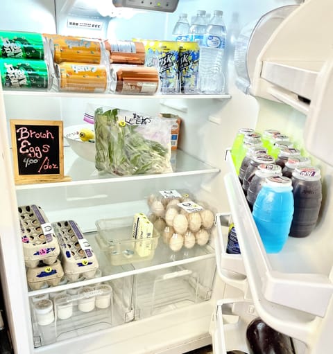 Our far store offers many cold items.