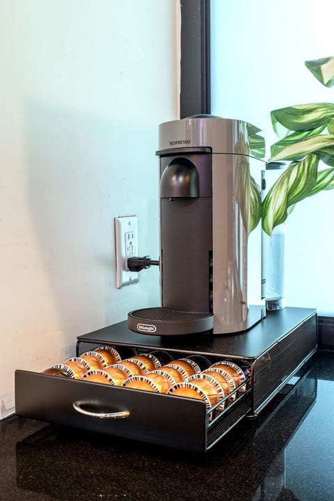 Nespresso Machine Fully Stocked For Your Morning Brew