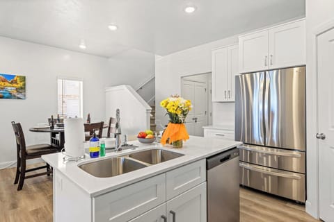 Kitchen and dining space